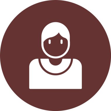 Kadın Kabartma Çemberi Simgesi