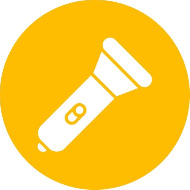 Flash Işık Kabartma Çemberi Simgesi