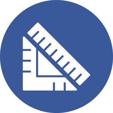 Geometri Kabartma Çemberi Simgesi