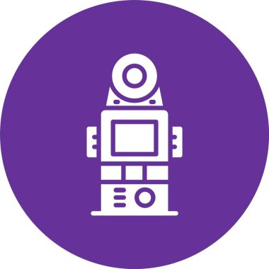 Işık Ölçeği Kabartma Çemberi Simgesi