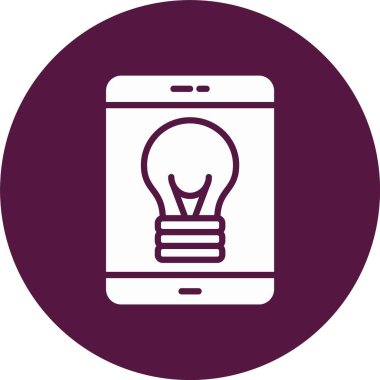 Ampul Kabartma Çemberi Simgesi