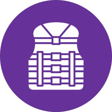 Life Jacket Kabartma Çemberi Simgesi