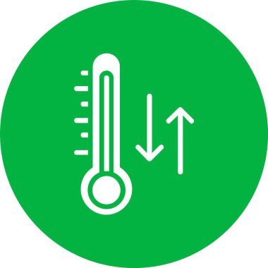 Sıcaklık Kabartma Çemberi Simgesi