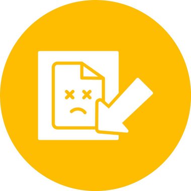 Veri Tablosu Kabartma Çemberi Simgesi