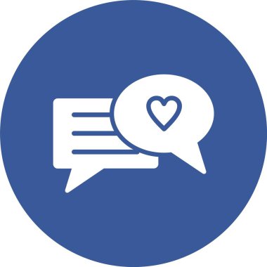 Chat Kabartma Çemberi Simgesi