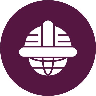 Miğfer Kabartma Çemberi Simgesi