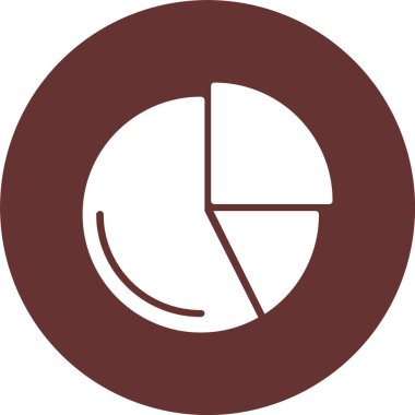 Pasta Grafiği Kabartma Çemberi Simgesi