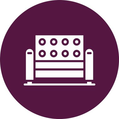 Koltuk Kabartma Çemberi Simgesi