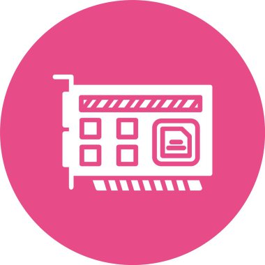 Kart Kabartma Çemberi Simgesi