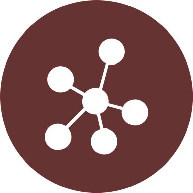 Ağ Kabartma Çemberi Simgesi