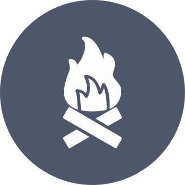 Kabartma Çemberi Simgesini Ateşle