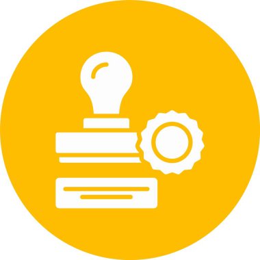 Damga Kabartma Çemberi Simgesi