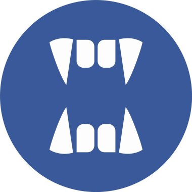 Vampir Kabartma Çemberi Simgesi