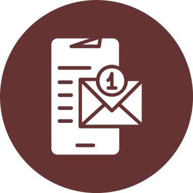 Yeni İleti Kabartma Çemberi Simgesi