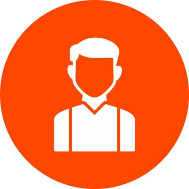 Erkek Kabartma Çemberi Simgesi