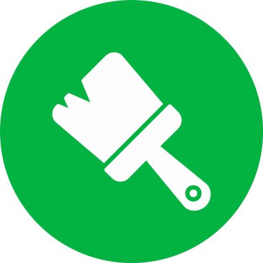 Boya fırçası Kabartma Çemberi Simgesi