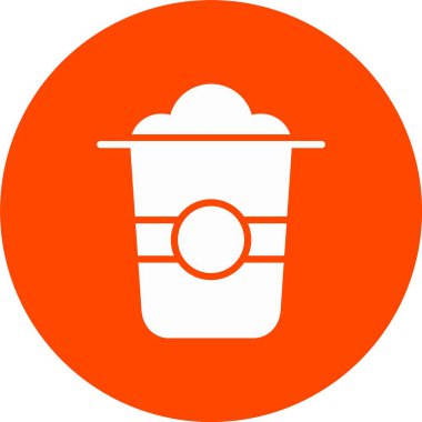 Frappe Kabartma Çemberi Simgesi