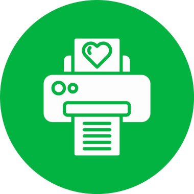 Yazıcı Kabartma Çemberi Simgesi