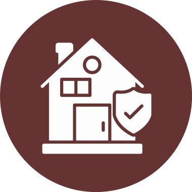 Ev Sigortası Kabartma Çemberi Simgesi