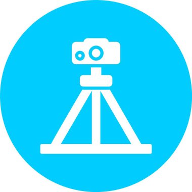 Tripod Kabartma Çemberi Simgesi