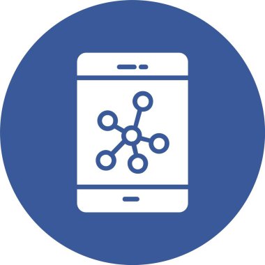 Ağ Kabartma Çemberi Simgesi