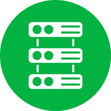 veritabanı Kabartma Çemberi Simgesi