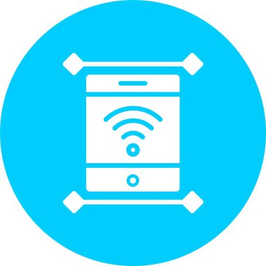 Tablet Kabartma Çemberi Simgesi