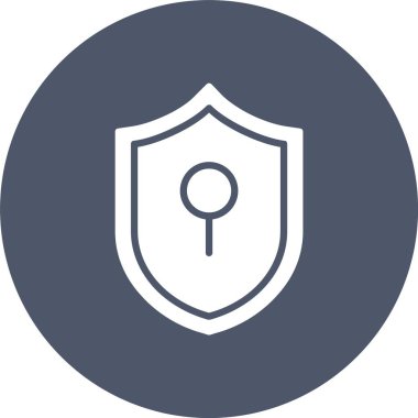 Kalkan Kabartma Çemberi Simgesi