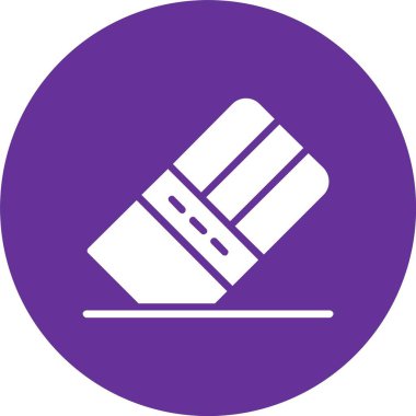 Silgi Kabartma Çemberi Simgesi