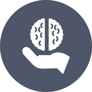 Beyin Kabartma Çemberi Simgesi