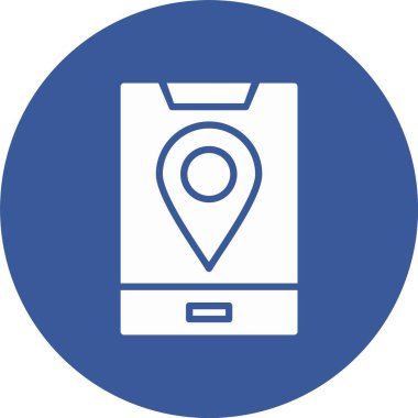 Konum Kabartma Çemberi Simgesi