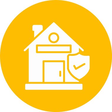 Ev Koruma Kabartma Çemberi Simgesi