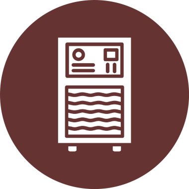 Isıtıcı Kabartma Çemberi Simgesi