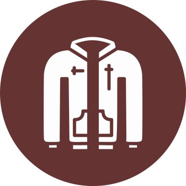 Ceket Kabartma Çemberi Simgesi