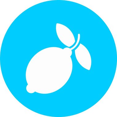 Limon Kabartma Çemberi Simgesi