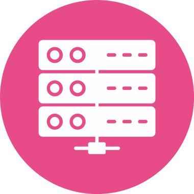 Sunucu Kabartma Çemberi Simgesi