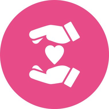 Bağış Kabartma Çemberi Simgesi