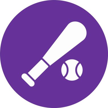 Beyzbol Kabartma Çemberi Simgesi