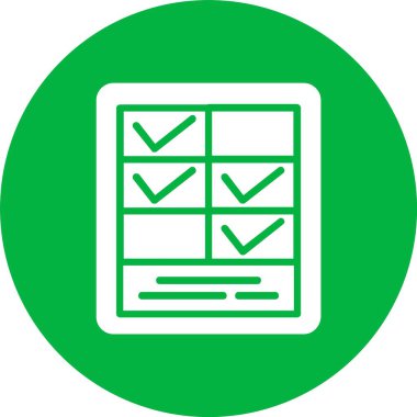 Planlayıcı Kabartma Çemberi Simgesi