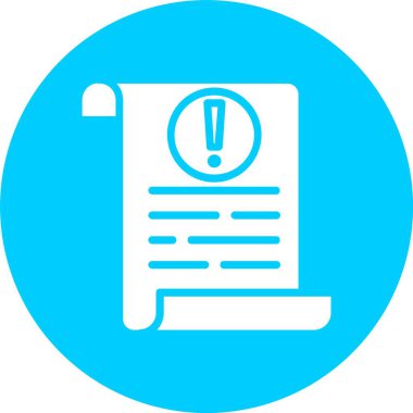 Komut Kabartma Çemberi Simgesi