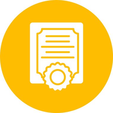 Sertifika Kabartma Çemberi Simgesi