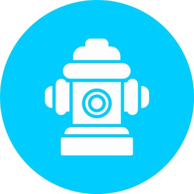 Yangın musluğu sembolü halka simgesi