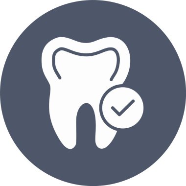 Diş Kabartması Çemberi Simgesini Seç