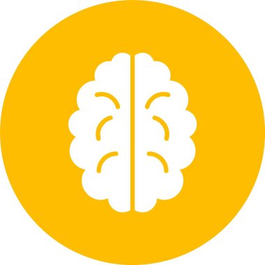 Beyin Kabartma Çemberi Simgesi