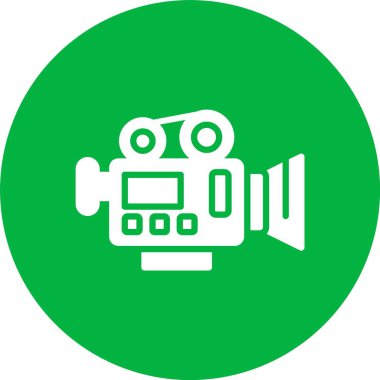 Kamera Kabartma Çemberi Simgesi