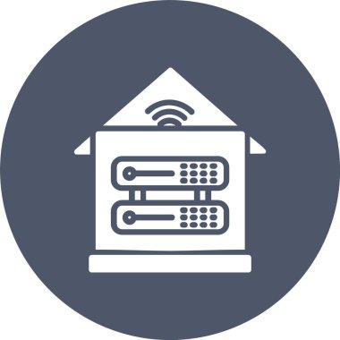 Sunucu Kabartma Çemberi Simgesi