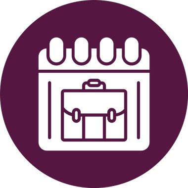 Zamanlama Vektörü Kabartma Çemberi Simgesi