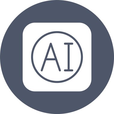 Yapay Kabartma Çemberi Simgesi