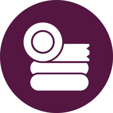 Kurdele Kabartma Çemberi Simgesi