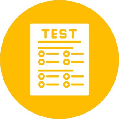 Kabartma Çemberi Simgesini Test Et